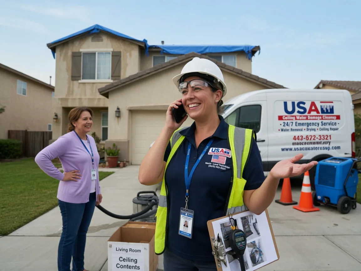 Ceiling Water Damage Restoration Bellville, OH FAQs